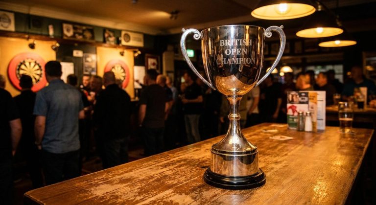 BDO World Darts Championship trophy — won by champions from 1978 to 2020